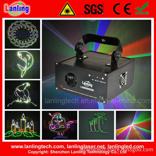 SD Animation Projector Laser Show Event Lighting